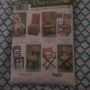 EASY CHAIR COVERS PATTERN